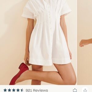 SIMKHAI. EC 

Cleo Puff-Sleeve Pintuck MinidressTHE TOBIE  EC